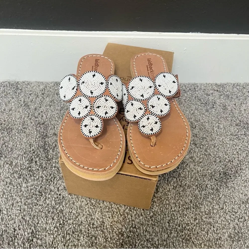 LAIDBACK LONDON Pemba Sandals